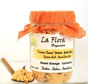 "Tension Tamer"-Detox Bath Salt/Foot Soak-Epsom Salt & Dead Sea Salt