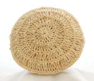 Handmade Sisal Natural Bath Scrub/Loofah-large size-14cm