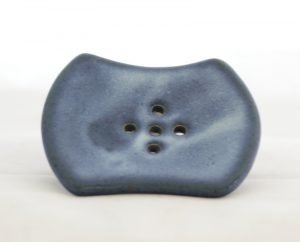 Glazed Ceramic Handmade Soap Dish