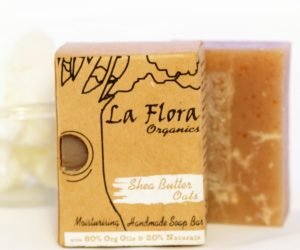 Shea Butter & Oats soap bar